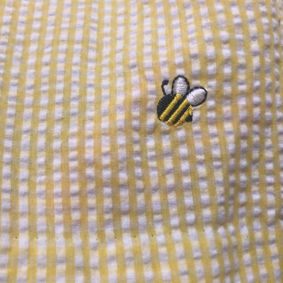 Counting Daisy’s Yellow/Black theme Bumblebee dress w/waist tie - Picture 4 of 10